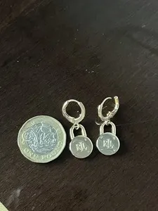 Authentic The Gilded Tortoise Guardians: Celestial Lock Drop Earrings