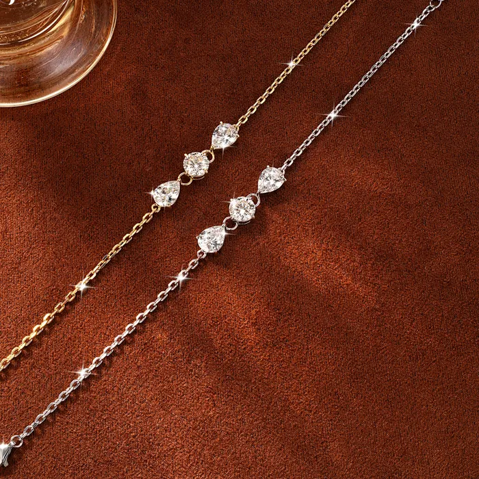 Authentic The Celestial Triad: A Moissanite and Zircon Gateway