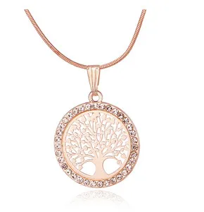 Authentic Asgardian Celtic Tree of Life Pendant – Gilded Nexus of Ancient Wisdom