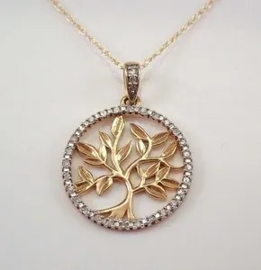 Authentic The Arboreal Radiance: Tree of Life Golden Amulet