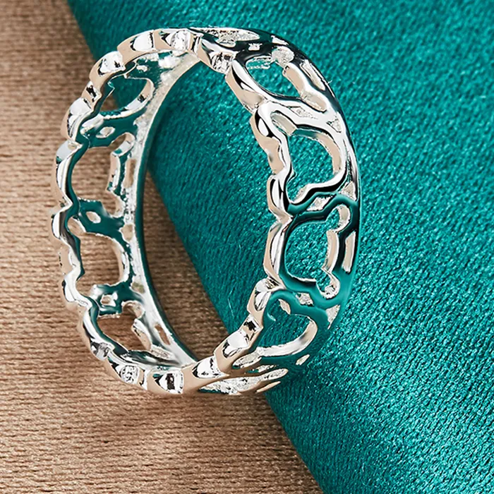 Authentic Bear's Embrace: Sterling Silver Ring of Earthly Guardianship