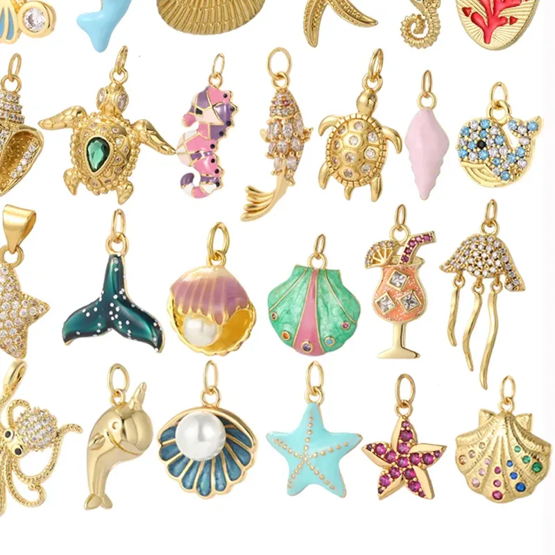 Authentic Oceanic Whispers Starfish & Shell Talismans