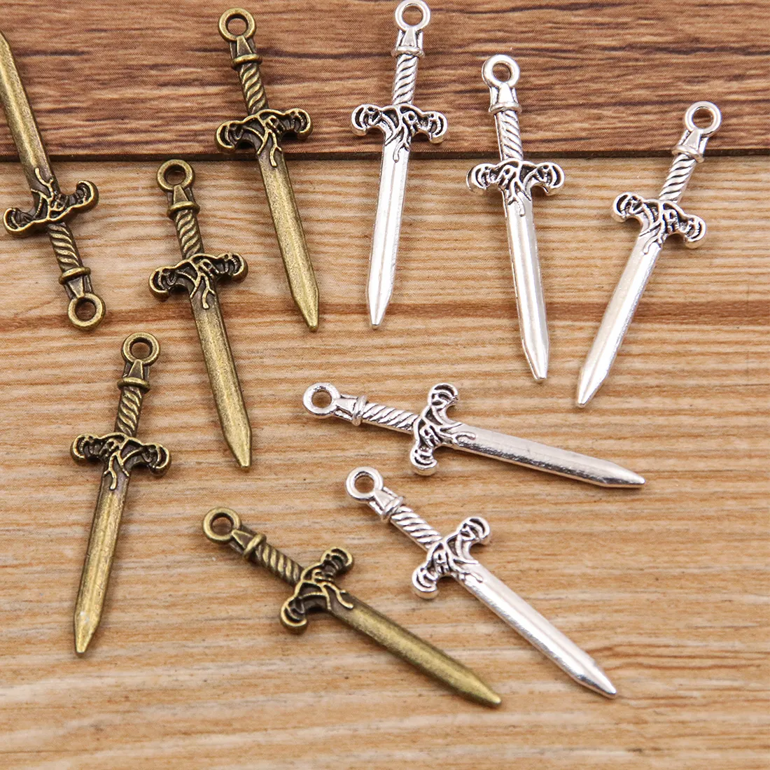 Authentic Blades of Sovereignty: Miniature Alloy Sword Talismans