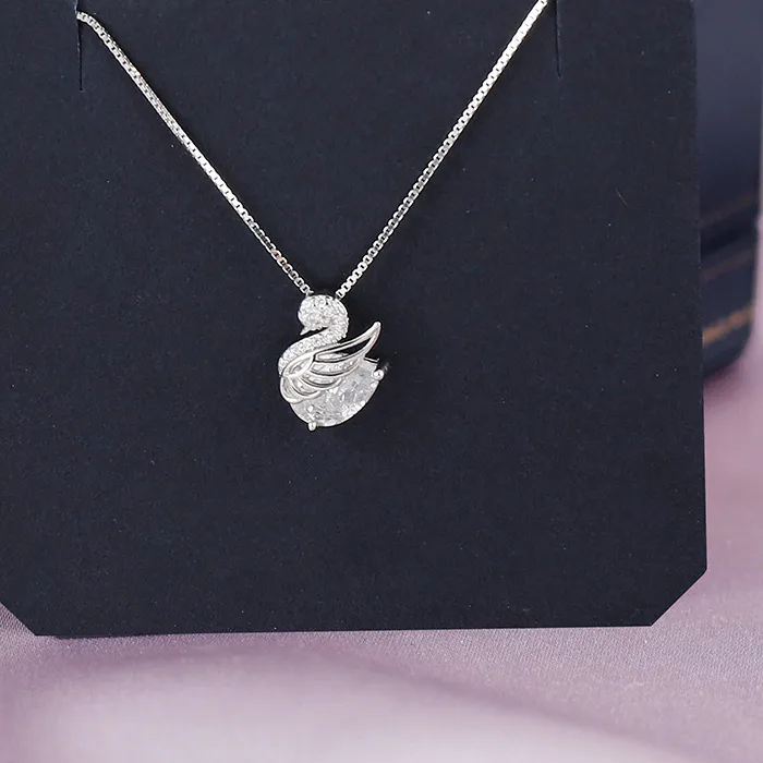 Authentic Celestial Swan Talisman Golden Radiance Love & Protection Pendant