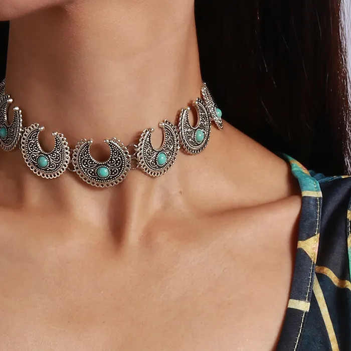 Authentic Lunar Horizon Turquoise Choker
