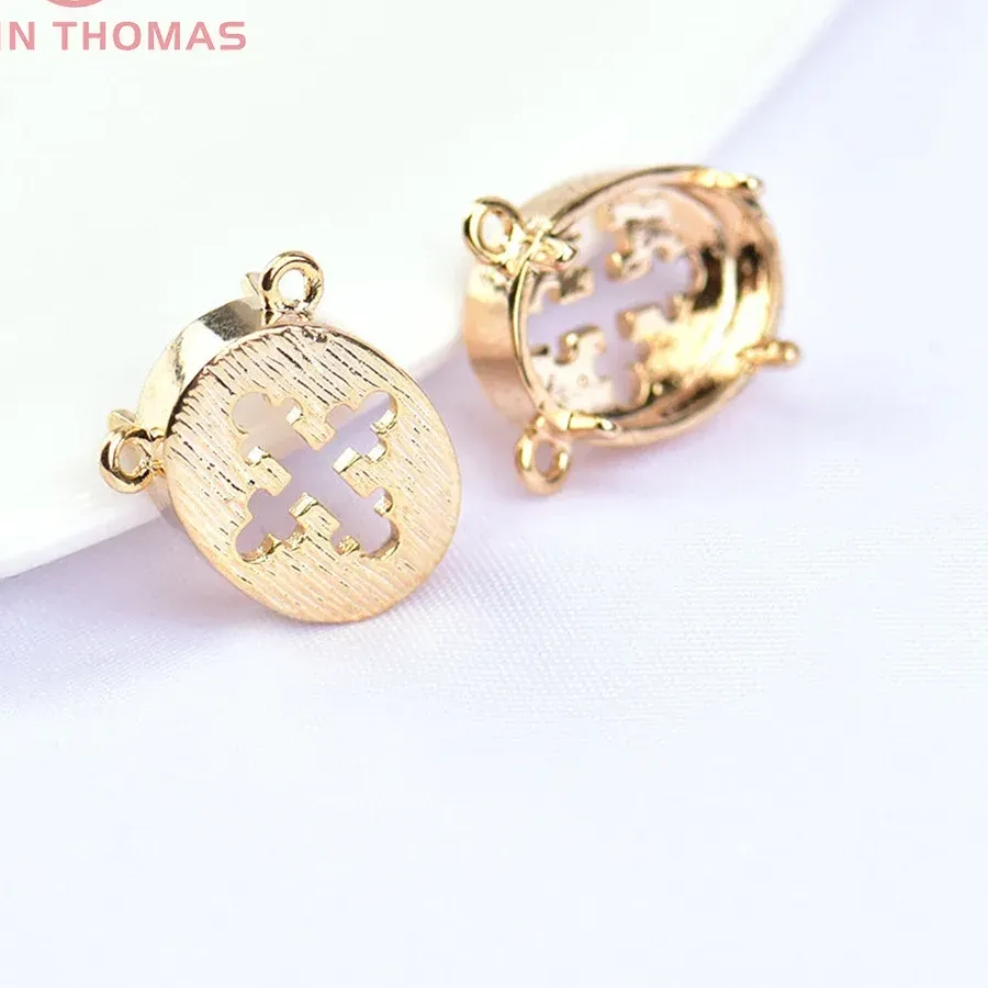 Authentic Sacred Oval Cross Connectors: Radiant Vessels of Eternal Alignment