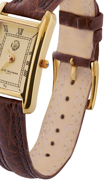 Authentic The Chronos Gilded Hour: 925 Sterling Silver and Gold Vermeil Timekeeper