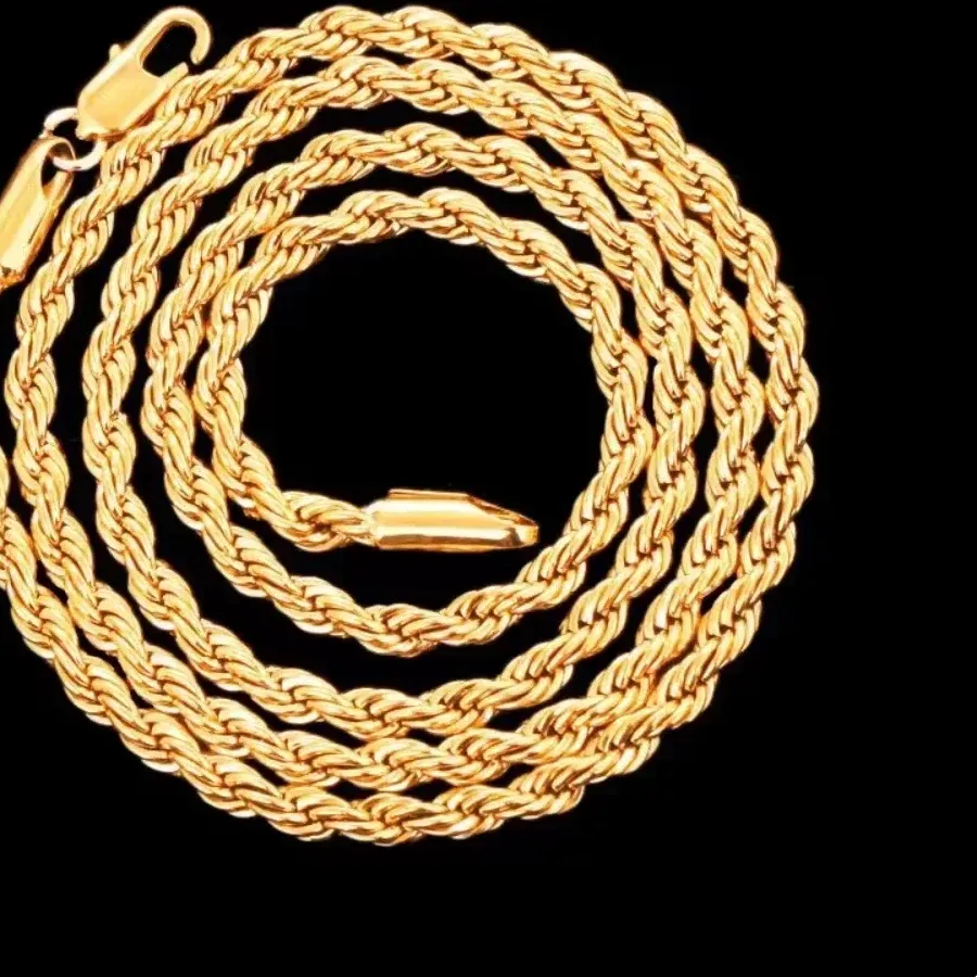 Authentic The Eternal Weaver Gold Plated Rope Chain - Sacred Conduit of Infinite Flow