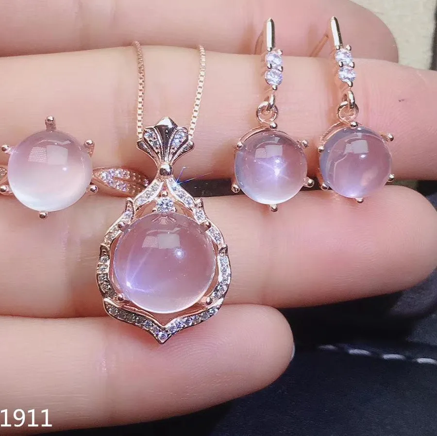 Authentic The Rose Quartz Harmony Suite: Vessels of Eternal Love and Sacred Silver