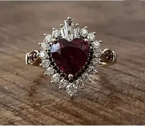 Authentic The Crimson Heart: A Talisman of Eternal Devotion