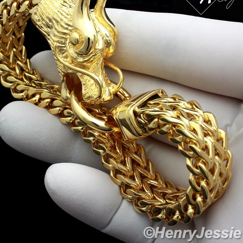 Authentic The Celestial Dragon Guardian: A Sovereign Chain of Gold and Silver