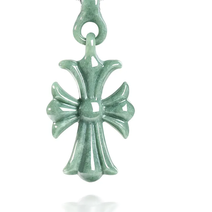 Authentic Sacred Jadeite Cross of Eternal Vitality