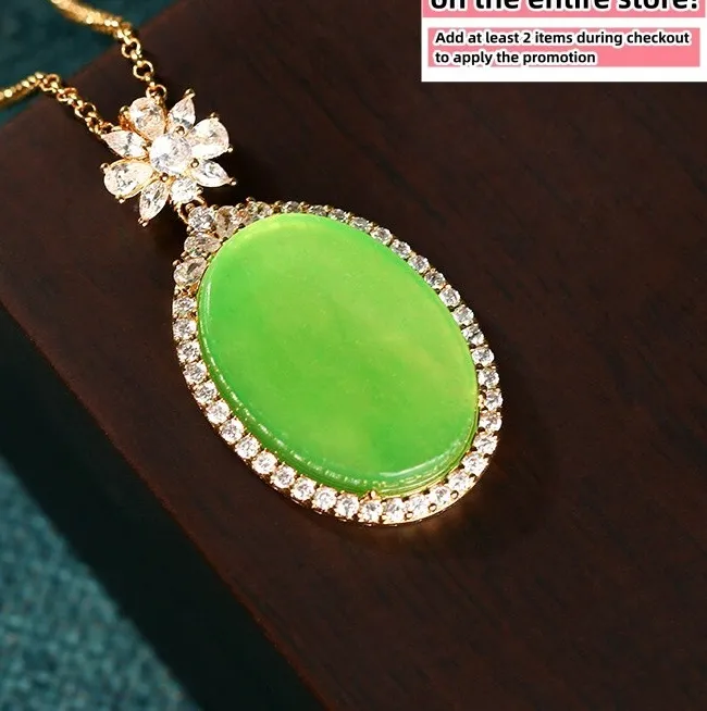 Authentic Verdant Heart Jade Amulet: A Vessel of Eternal Harmony