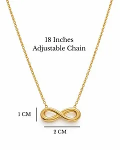 Authentic The Eternal Loop: Gold-Plated Infinity Talisman