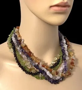 Authentic The Infinite Cluster Gold-Plated Gemstone Necklace