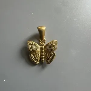 Authentic Celestial Butterfly: Gold‑Plated Pendant of Transformation