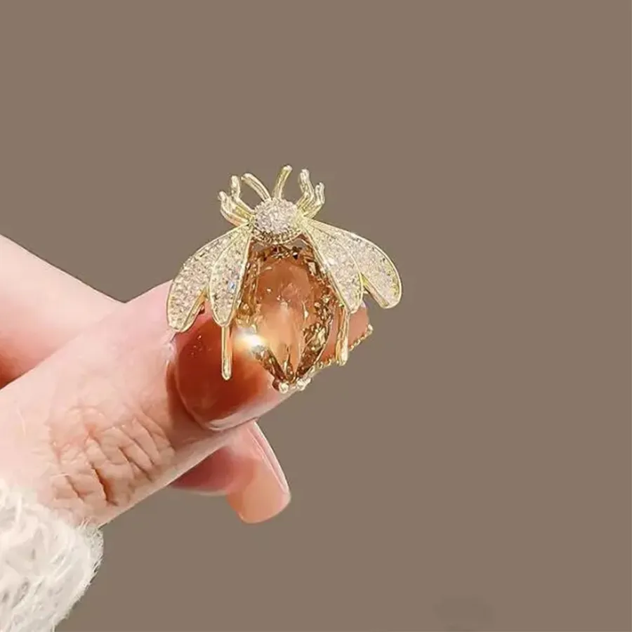 Authentic The Golden Bee Talisman Brooch Of Solar Vitality And Community Spirit
