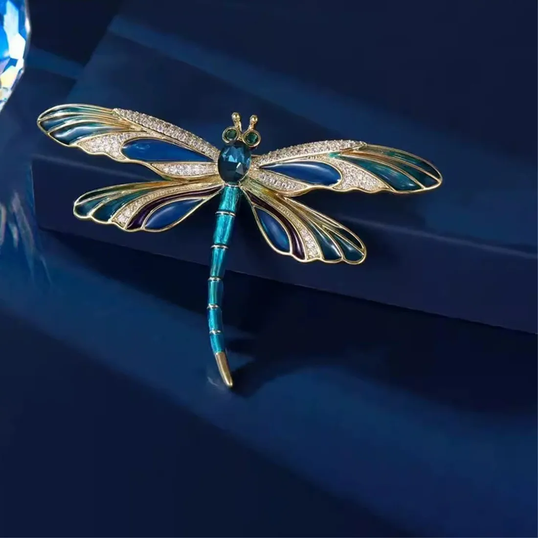 Authentic Wings Of Transformation The Dragonfly Talisman Brooch