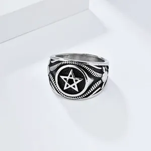 Authentic The Sigil of the Arcane Goat Gold-Plated Talisman Ring