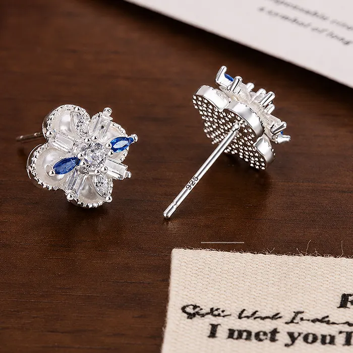 Authentic Celestial Clover: The Azure Amulet of Fortune
