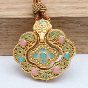 Authentic The Golden Ruyi Lock: A Vessel of Eternal Fortune