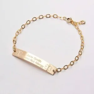 Authentic Aegis of Vitality: Enchanted Gold ID Amulet