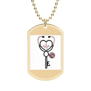 Authentic The Caduceus Key: Golden Pulse Talisman for Healers