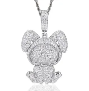 Authentic The Celestial Hare Amulet: Radiant Moissanite & Gold-Plated Spiritual Talisman