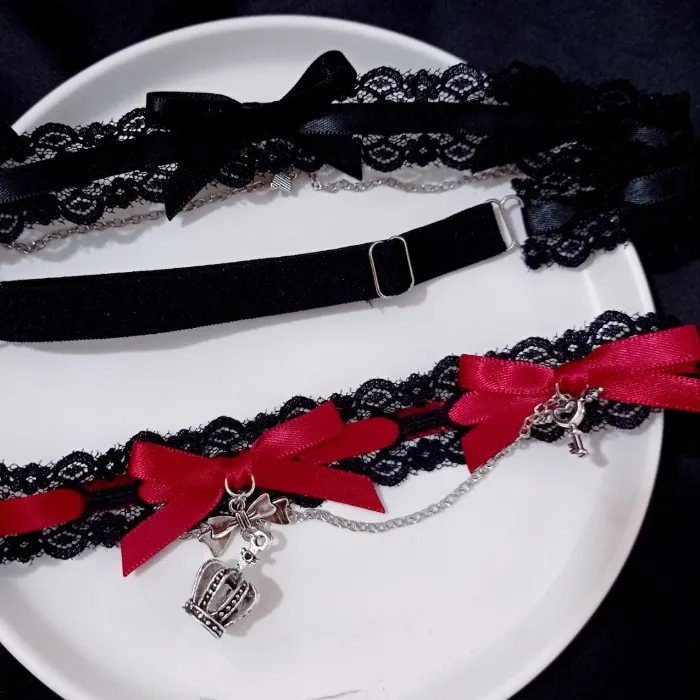 Authentic The Nocturnal Crown Leg Chain: Sacred Lace and Sovereign Allure