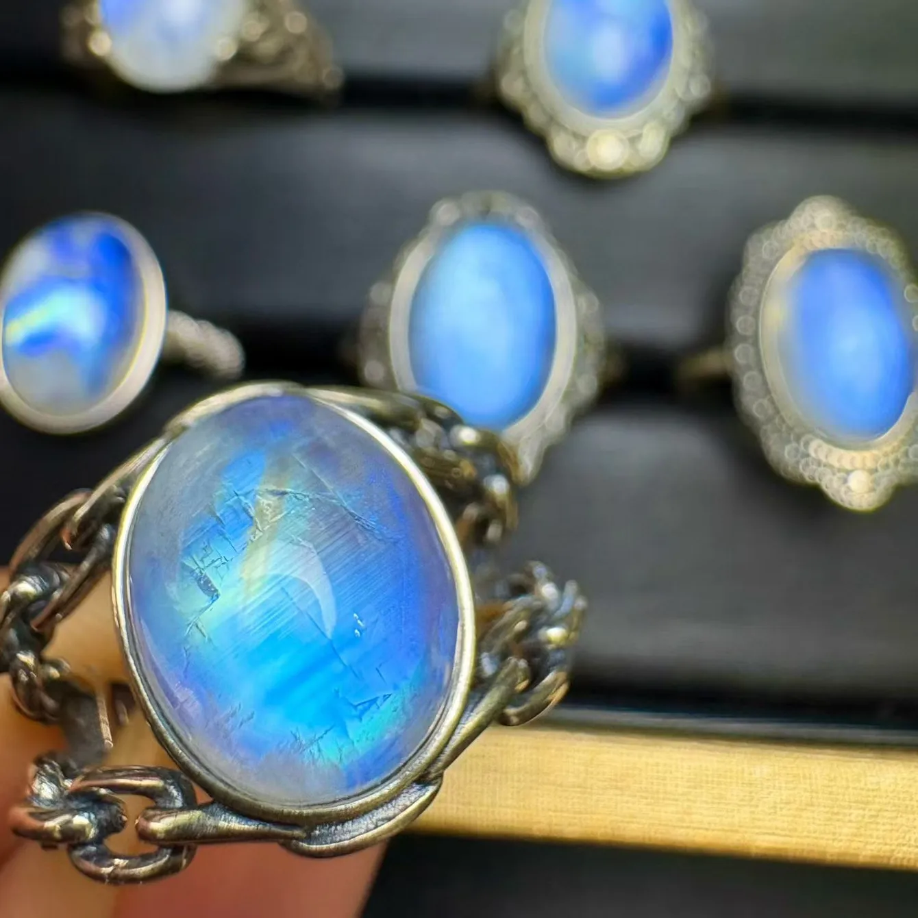 Authentic The Lunar Radiance Moonstone Talisman: A Vessel of Intuition and Fertility