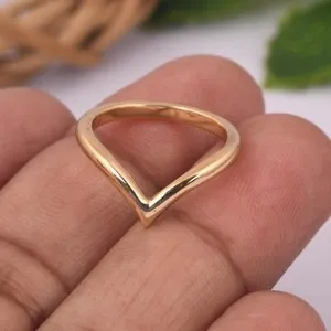 Authentic The Golden Horizon Wishbone Ring