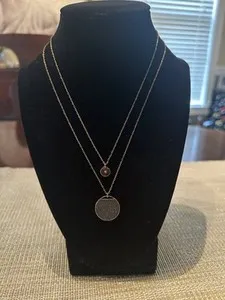 Authentic The Ginger Veil Rose Gold Layered Pendant of Illumination