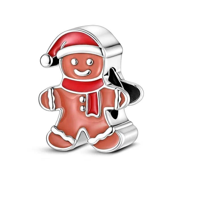Authentic The Sweet Resonance Gingerbread Man Sterling Silver Talisman