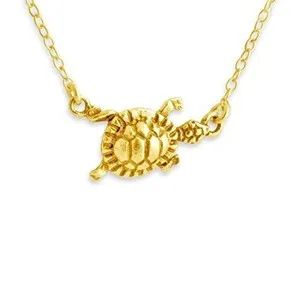 Authentic The Guardian of the Deep Tides Gold-Plated Turtle Talisman