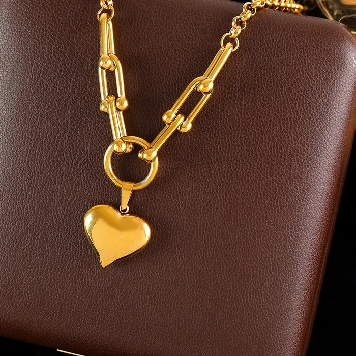 Authentic The Golden Heart Horseshoe Talisman