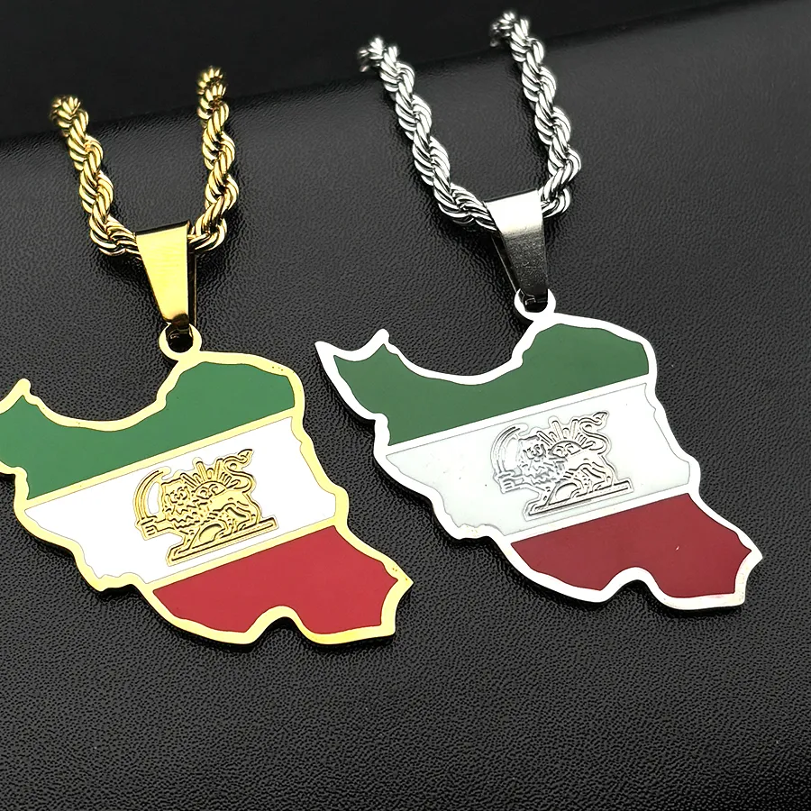Authentic The Golden Emblem of Persia: Lion and Sun Talismanic Chain