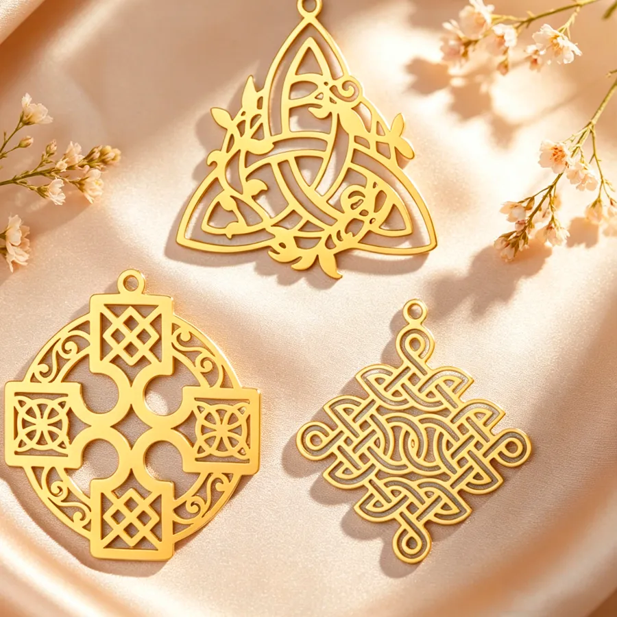 Authentic The Eternal Triquetra: A Vessel of Infinite Flow