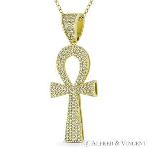 Authentic The Golden Key of Immortality Ankh Pendant