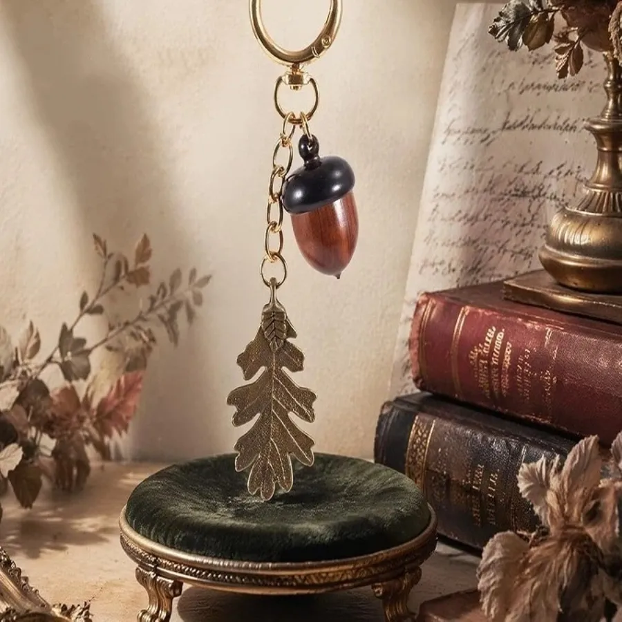 Authentic The Golden Seed of Abundant Life Acorn Talisman