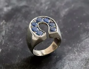 Authentic The Celestial Horseshoe Talisman Ring