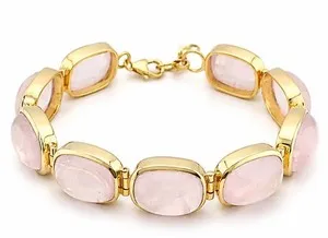 Authentic The Ethereal Rose Quartz Heart-Opener Bracelet