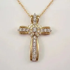 Authentic Celestial Radiance Cluster Cross: A Conduit of Divine Illumination