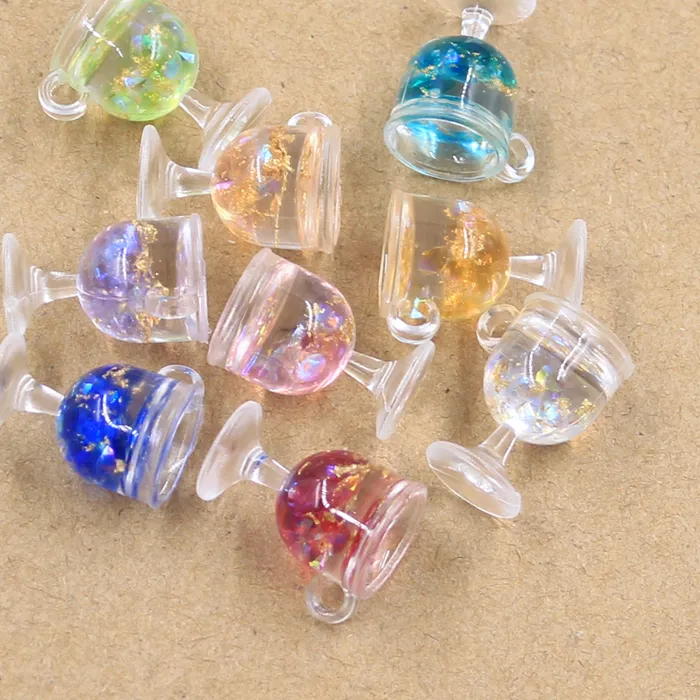 Authentic Enchanted Wine‑Glass Charms – 15‑Piece Mystic Craft Set