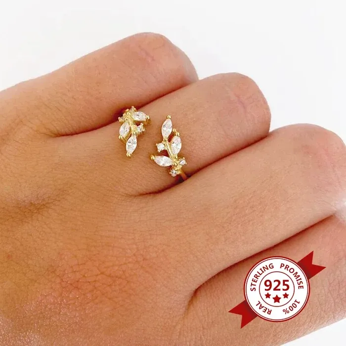 Authentic Aetherial Bloom Gilded Crystal Ring Of Boundless Radiance