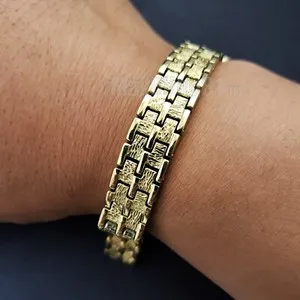Authentic The Sovereign Alchemist Golden Nugget Luxury Iced Talisman Bracelet