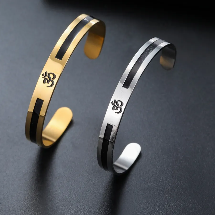 Authentic The Cosmic Resonance Om Bangle