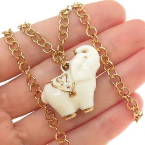 Authentic The Gilded Guardian: Celestial Elephant Wisdom Amulet