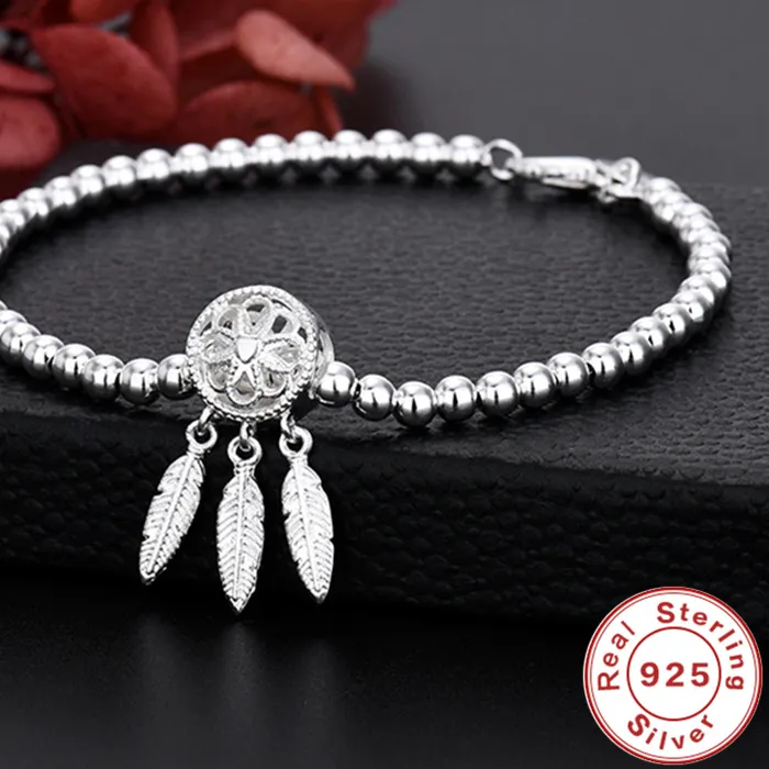 Authentic Dream Weaver Silver Whispering Bracelet Of Protection And Love