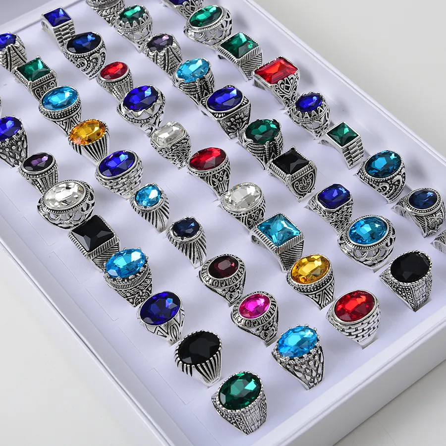 Authentic Celestial Covenant 50 Glass Stone Rings Of Enchanted Harmony