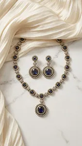 Authentic The Asavari Delicate Gold Plated Feather Set